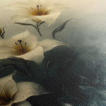Floral 148 Canvas Art 60 x 40 cm / Black