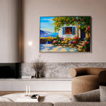 Landscape 148 Canvas Art 18" x 24" / 45 x 60 cm / Black