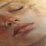 Portrait 148 Canvas Art 18" x 24" / 45 x 60 cm / Black