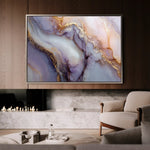 Abstract 1481 Canvas Art 60 x 40 cm / Black