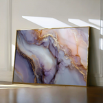 Abstract 1481 Canvas Art 60 x 40 cm / Black