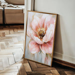 Floral 1482 Canvas Art 18" x 24" / 45 x 60 cm / Black