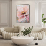 Floral 1483 Canvas Art 18" x 24" / 45 x 60 cm / Black