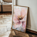 Floral 1483 Canvas Art 18" x 24" / 45 x 60 cm / Black