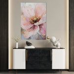 Floral 1483 Canvas Art 18" x 24" / 45 x 60 cm / Black