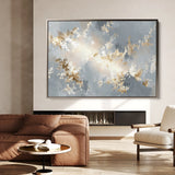 Abstract 1484 Canvas Art 18" x 24" / 45 x 60 cm / Black