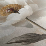 Floral 1487 Canvas Art 60 x 40 cm / Black