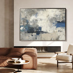 Abstract 1488 Canvas Art 18" x 24" / 45 x 60 cm / Black