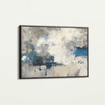 Abstract 1488 Canvas Art 60 x 40 cm / Black