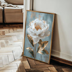 Floral 1488 Canvas Art 18" x 24" / 45 x 60 cm / Black