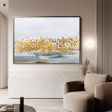 Abstract 149 Canvas Art 18" x 24" / 45 x 60 cm / Black