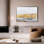 Abstract 149 Canvas Art 18" x 24" / 45 x 60 cm / Black