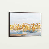 Abstract 149 Canvas Art 18" x 24" / 45 x 60 cm / Black