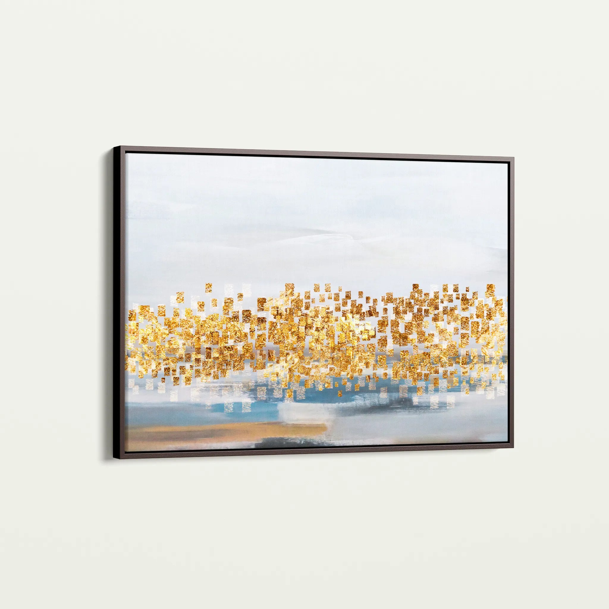 Abstract 149 Canvas Art 18" x 24" / 45 x 60 cm / Black