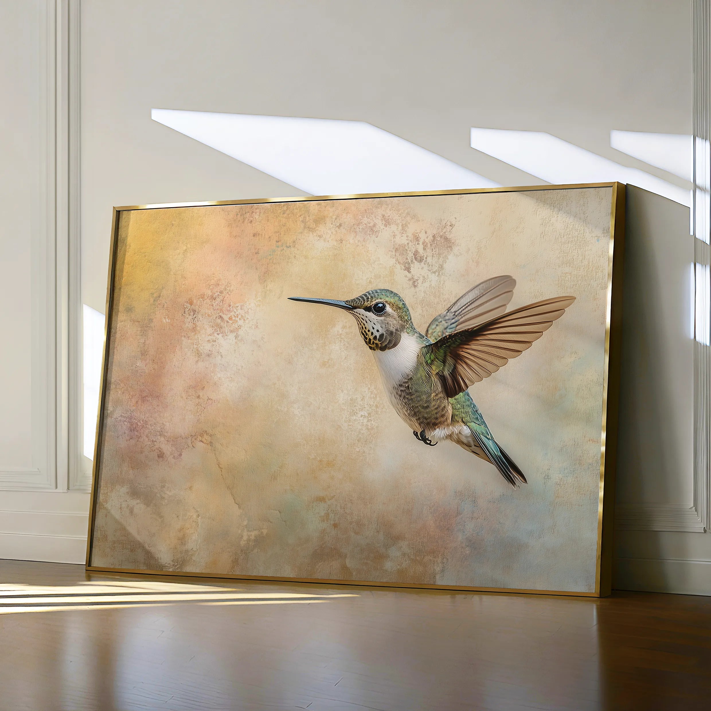 Animals 149 Canvas Art 18" x 24" / 45 x 60 cm / Black