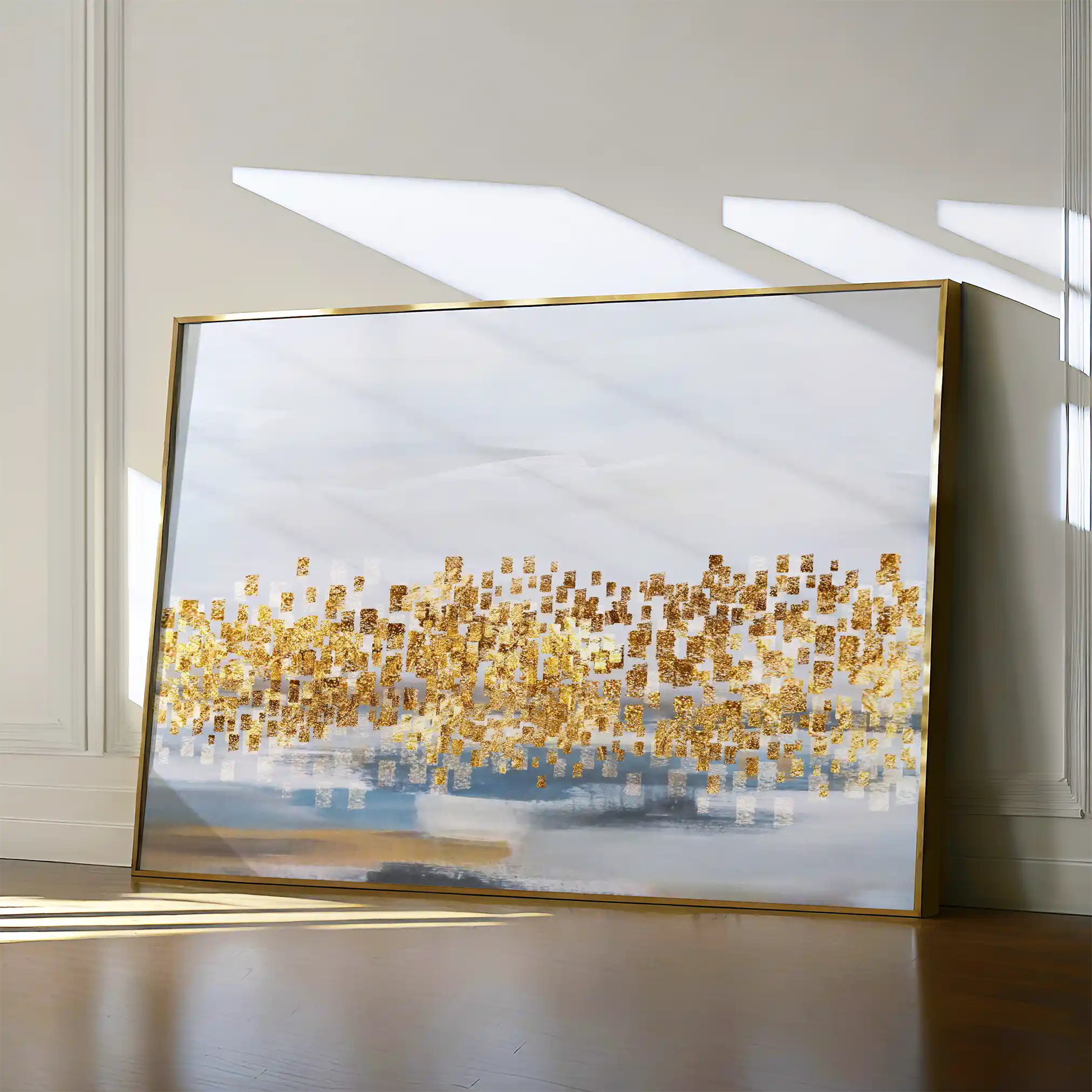 Abstract 149 Canvas Art 60 x 40 cm / Black