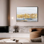 Abstract 149 Canvas Art 60 x 40 cm / Black