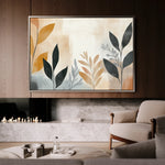 Boho 149 Canvas Art 18" x 24" / 45 x 60 cm / Black