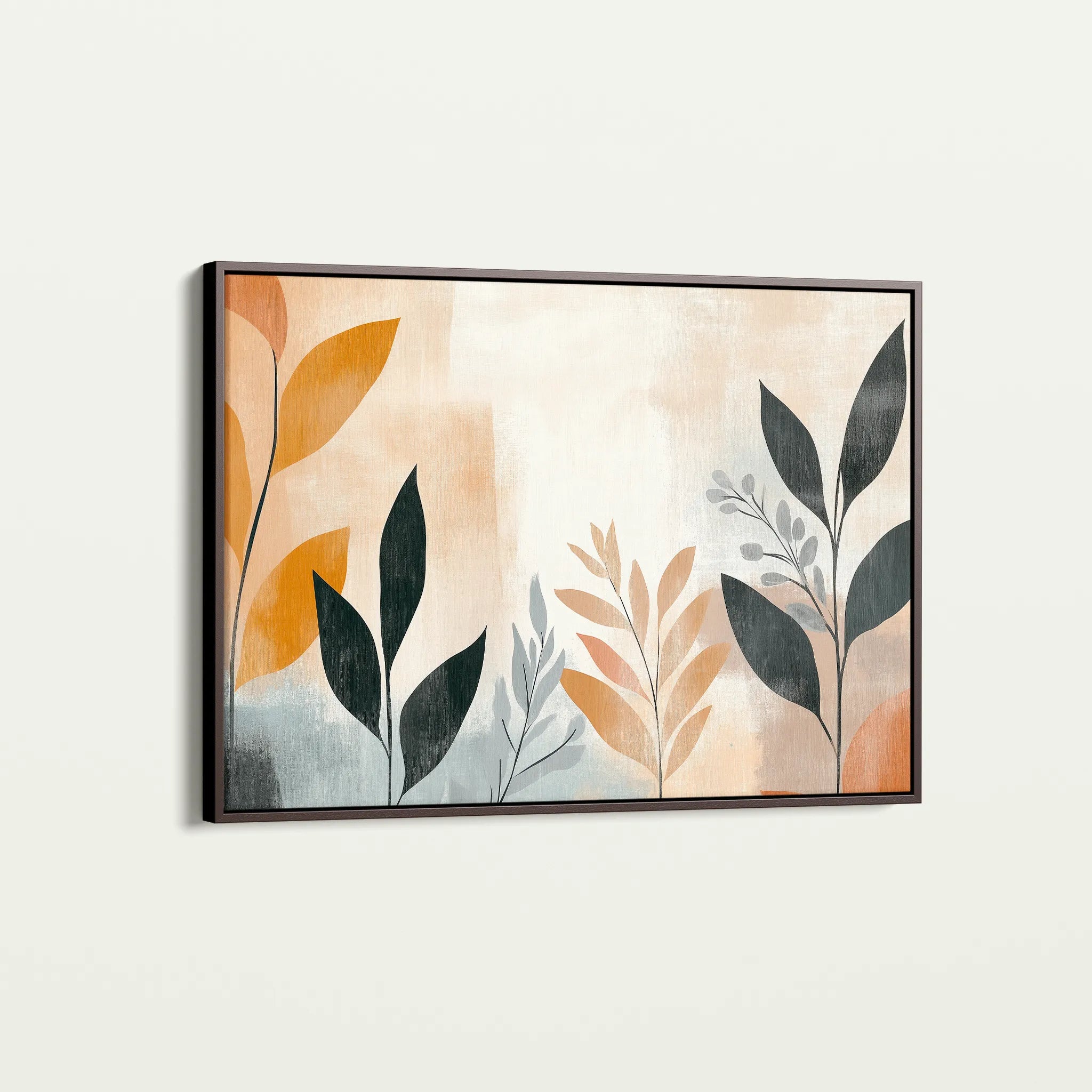 Boho 149 Canvas Art 18" x 24" / 45 x 60 cm / Black