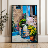 Landscape 149 Canvas Art 18" x 24" / 45 x 60 cm / Black