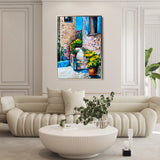 Landscape 149 Canvas Art 18" x 24" / 45 x 60 cm / Black