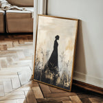 Portrait 149 Canvas Art 18" x 24" / 45 x 60 cm / Black