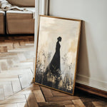 Portrait 149 Canvas Art 60 x 40 cm / Black