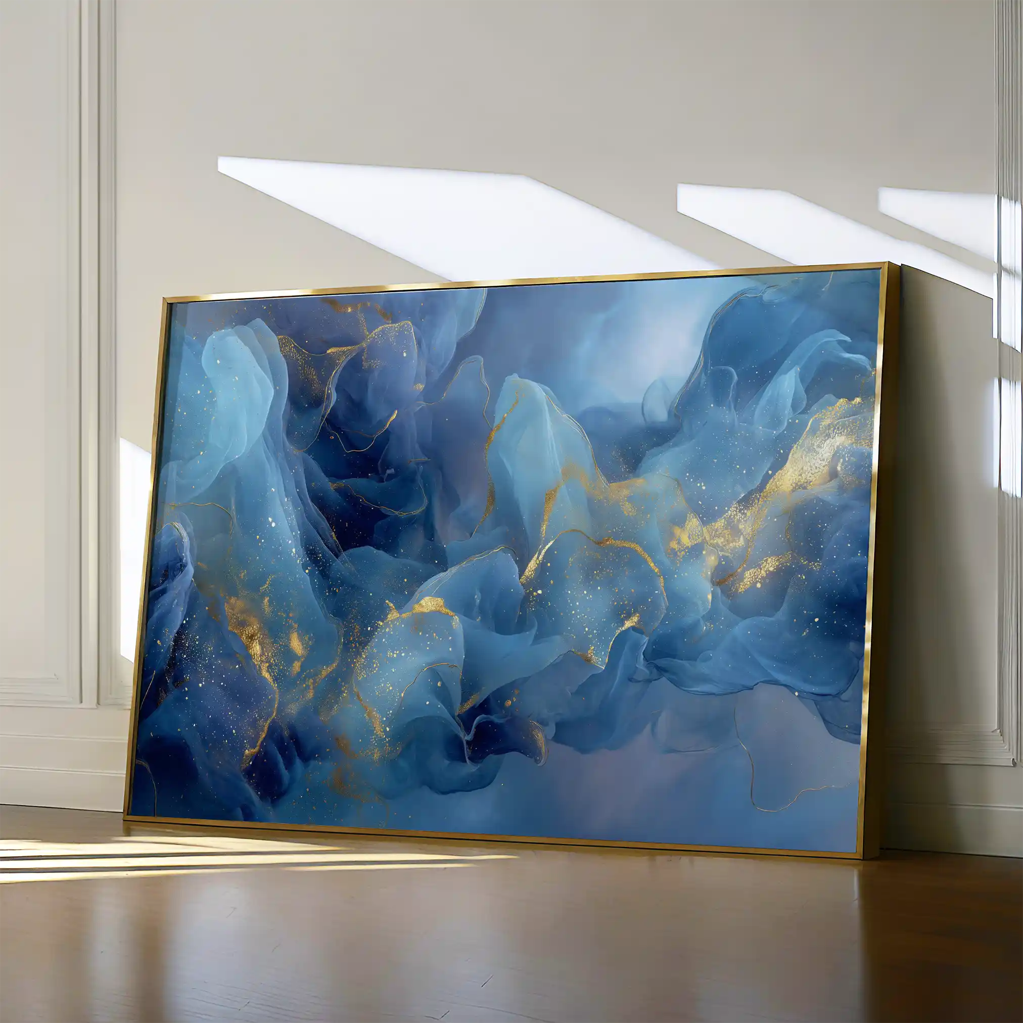 Abstract 1491 Canvas Art 60 x 40 cm / Black