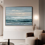 Abstract 1492 Canvas Art 18" x 24" / 45 x 60 cm / Black