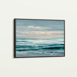 Abstract 1492 Canvas Art 18" x 24" / 45 x 60 cm / Black