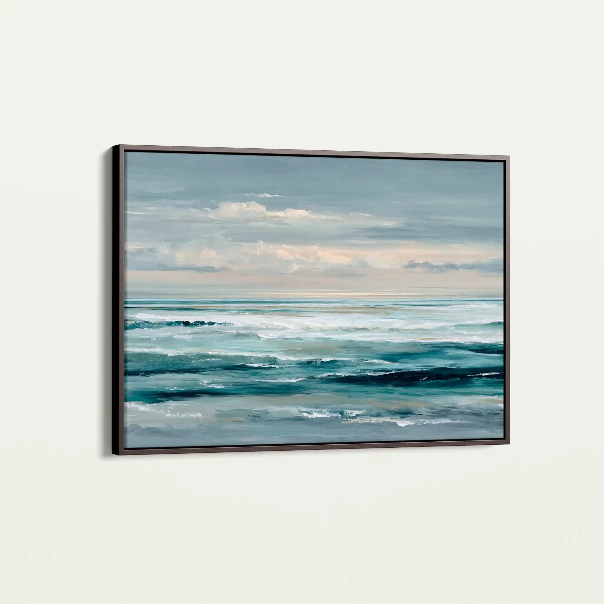 Abstract 1492 Canvas Art 60 x 40 cm / Black