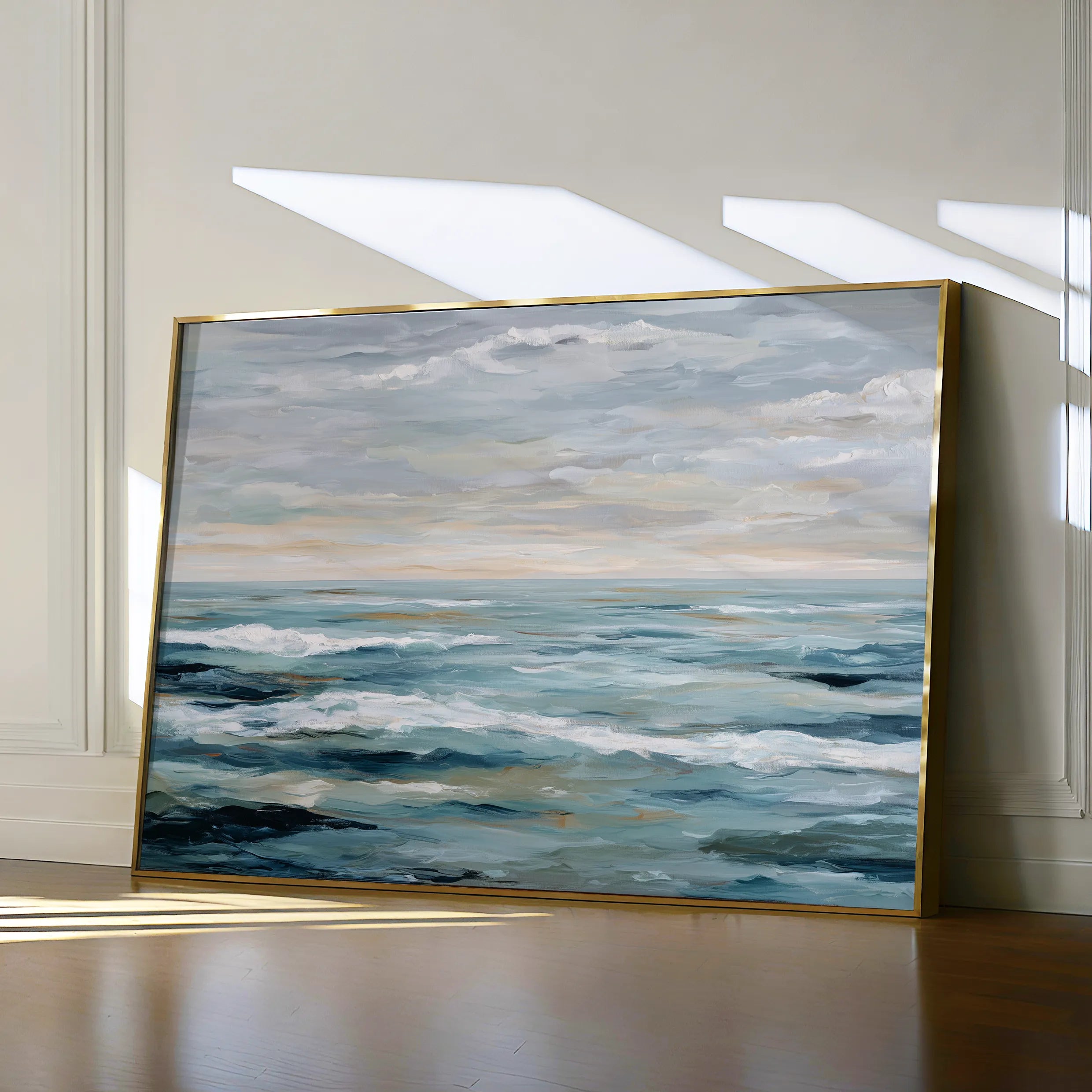 Abstract 1493 Canvas Art 18" x 24" / 45 x 60 cm / Black