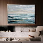 Abstract 1493 Canvas Art 18" x 24" / 45 x 60 cm / Black