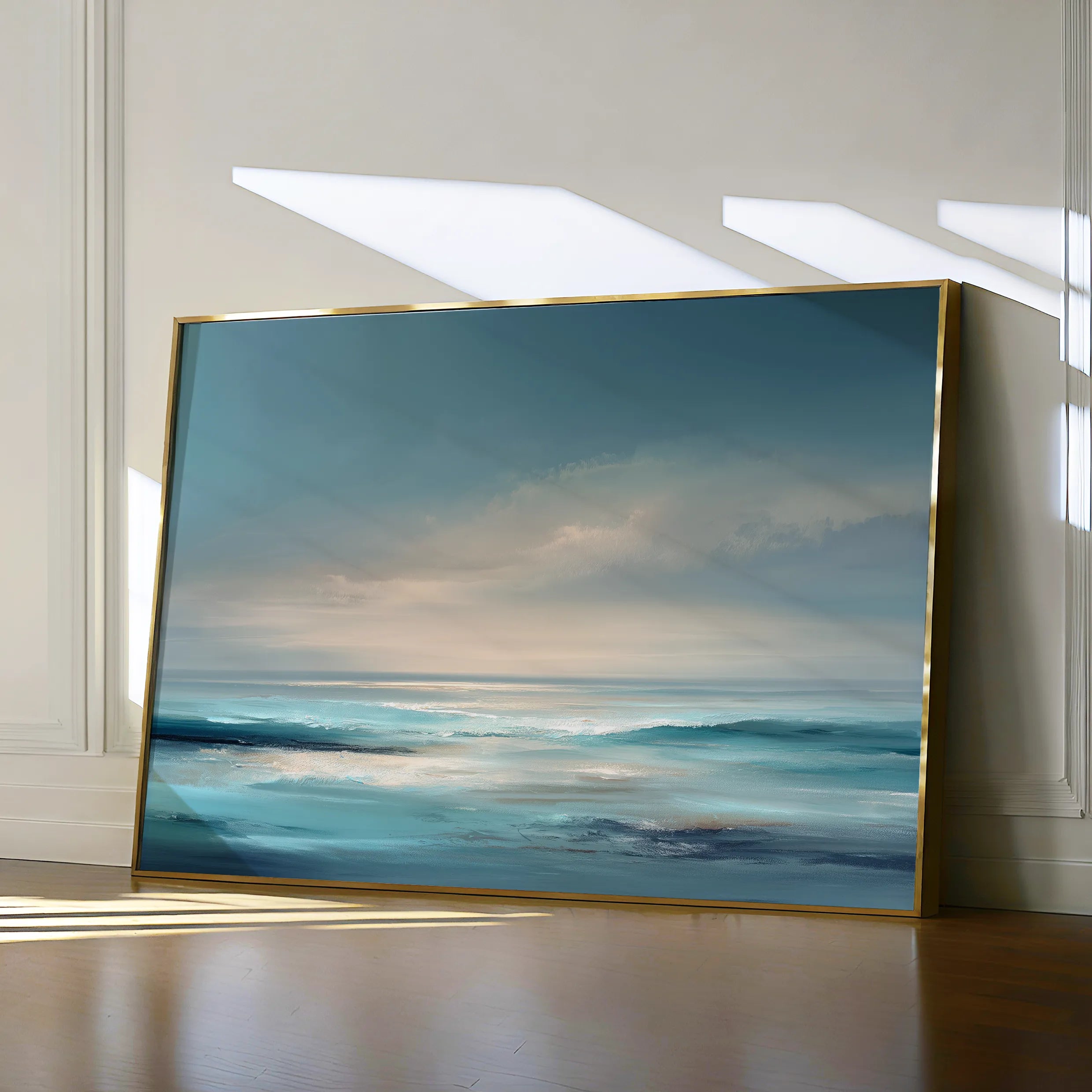 Abstract 1494 Canvas Art 18" x 24" / 45 x 60 cm / Black