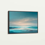 Abstract 1494 Canvas Art 18" x 24" / 45 x 60 cm / Black
