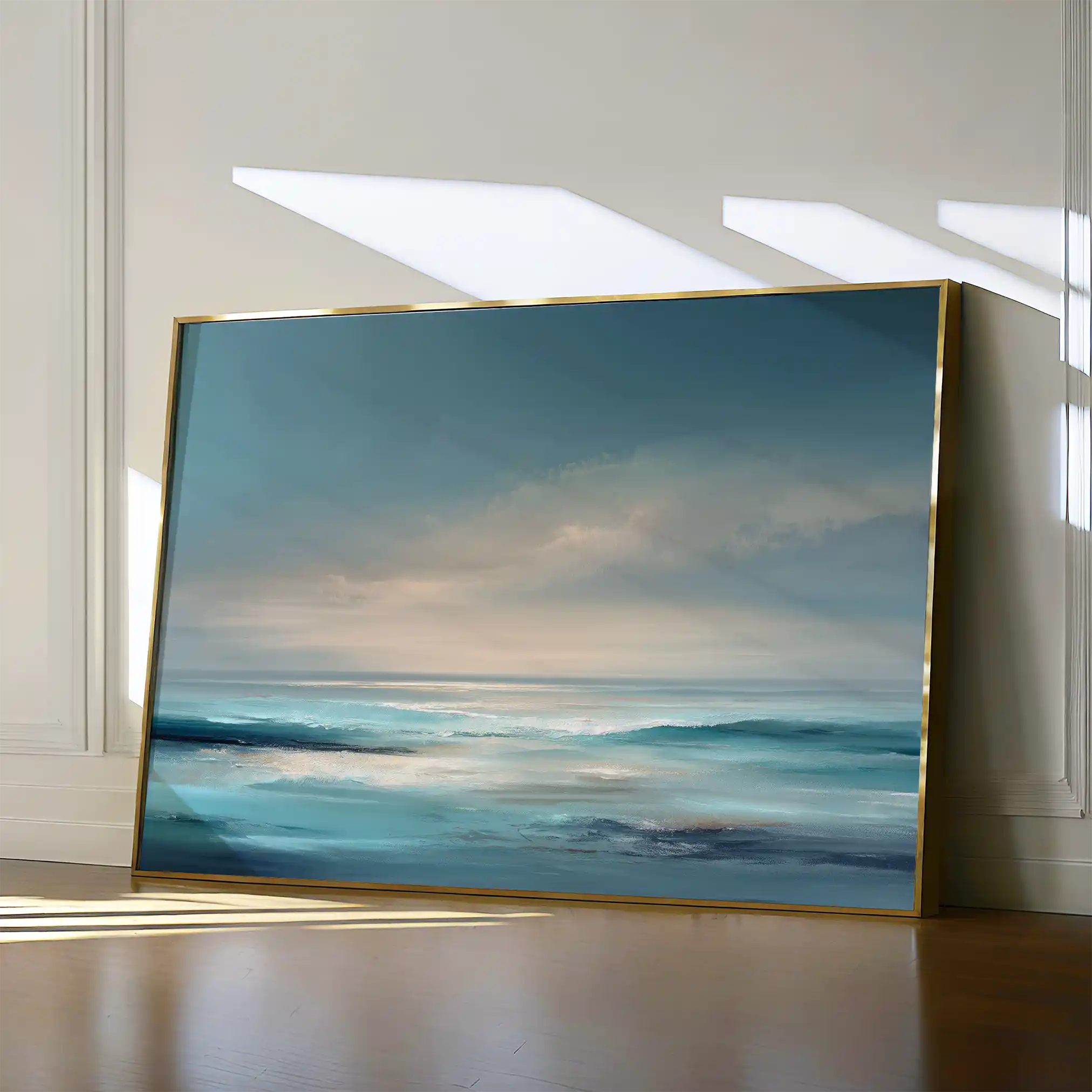 Abstract 1494 Canvas Art 60 x 40 cm / Black