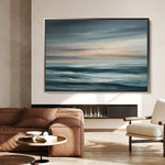 Abstract 1495 Canvas Art 18" x 24" / 45 x 60 cm / Black