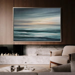 Abstract 1495 Canvas Art 18" x 24" / 45 x 60 cm / Black