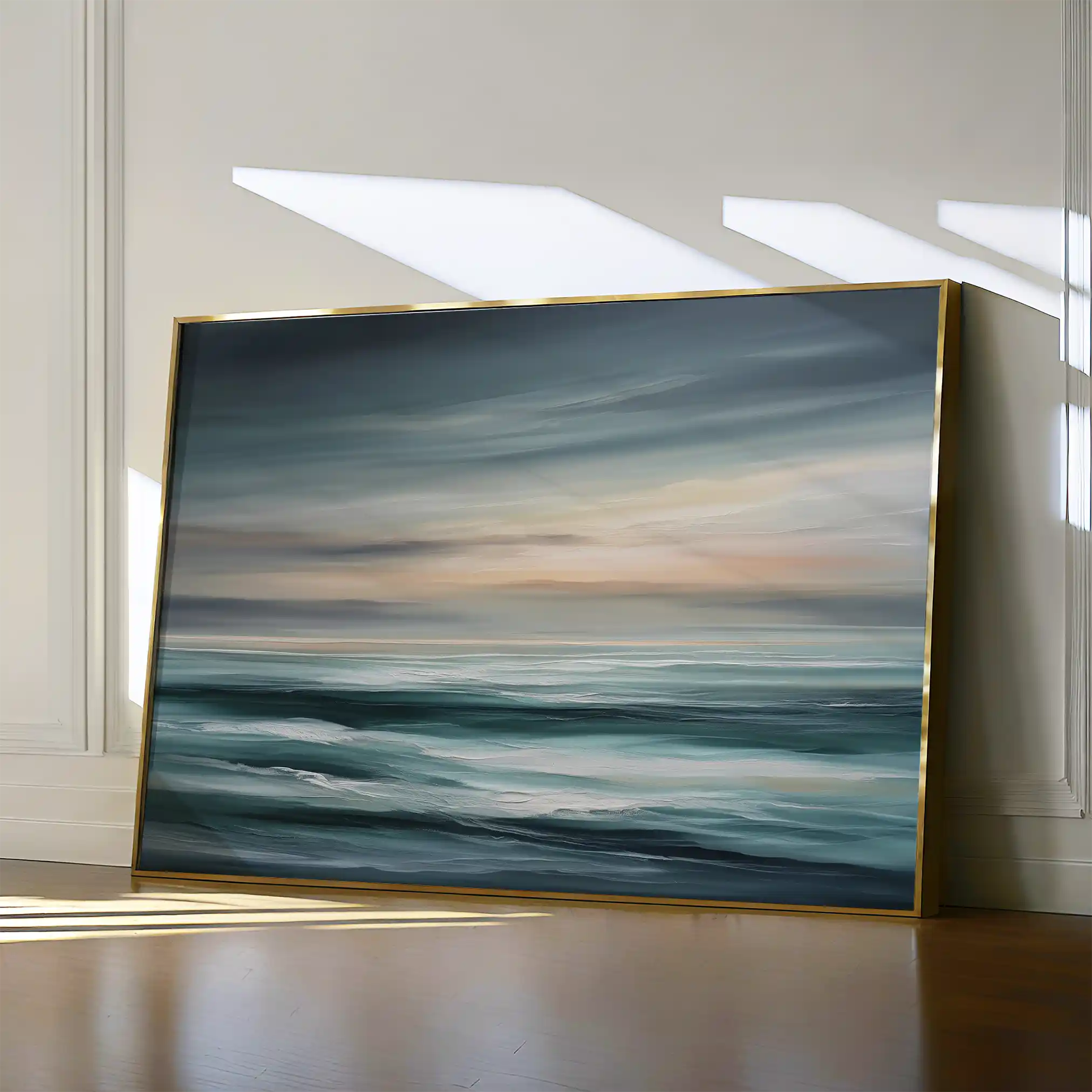 Abstract 1495 Canvas Art 60 x 40 cm / Black