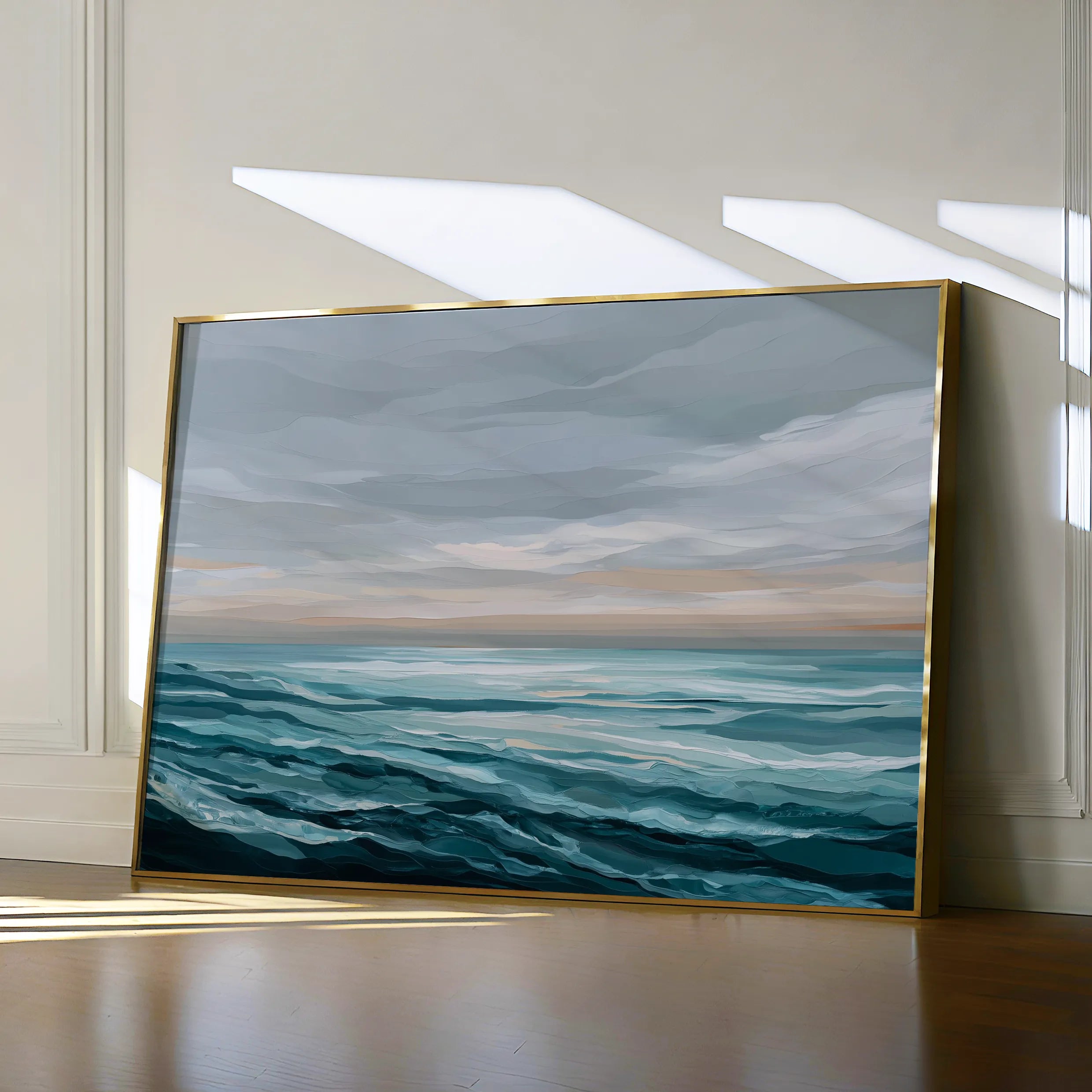 Abstract 1496 Canvas Art 18" x 24" / 45 x 60 cm / Black