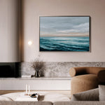 Abstract 1496 Canvas Art 18" x 24" / 45 x 60 cm / Black