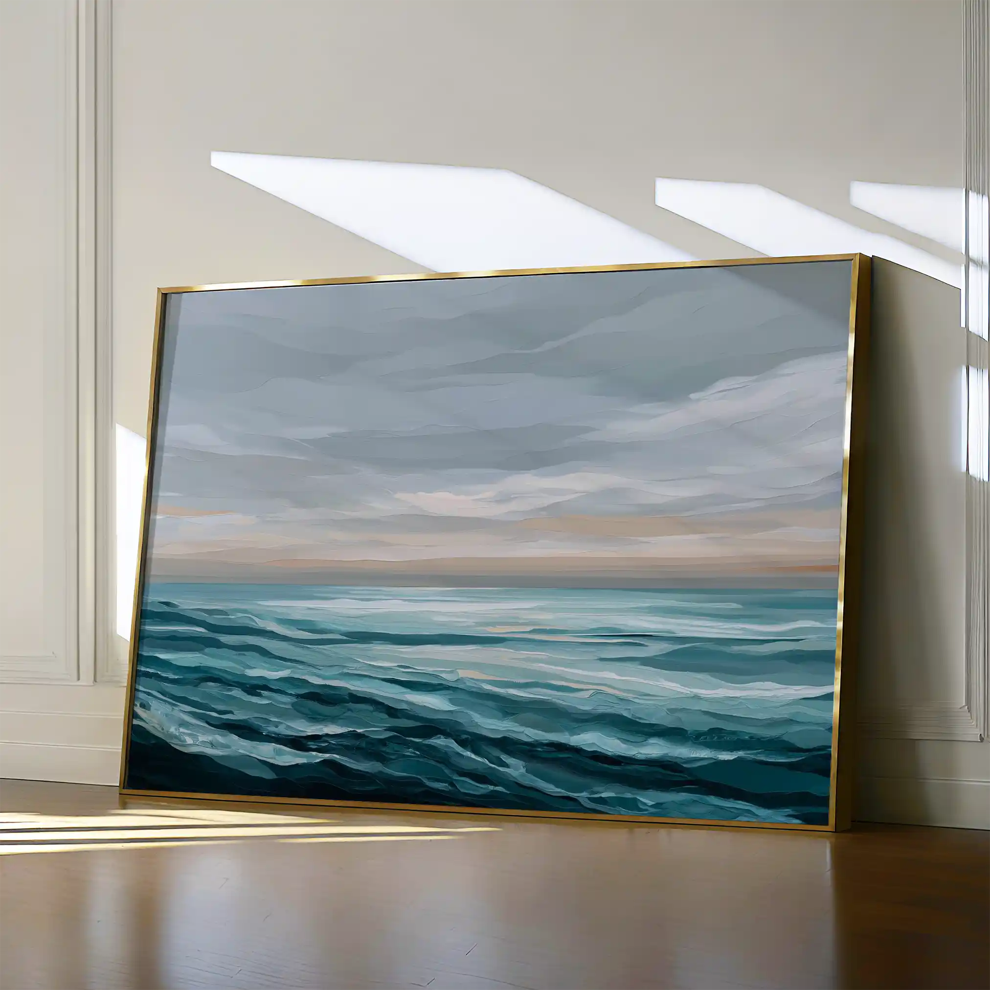 Abstract 1496 Canvas Art 60 x 40 cm / Black