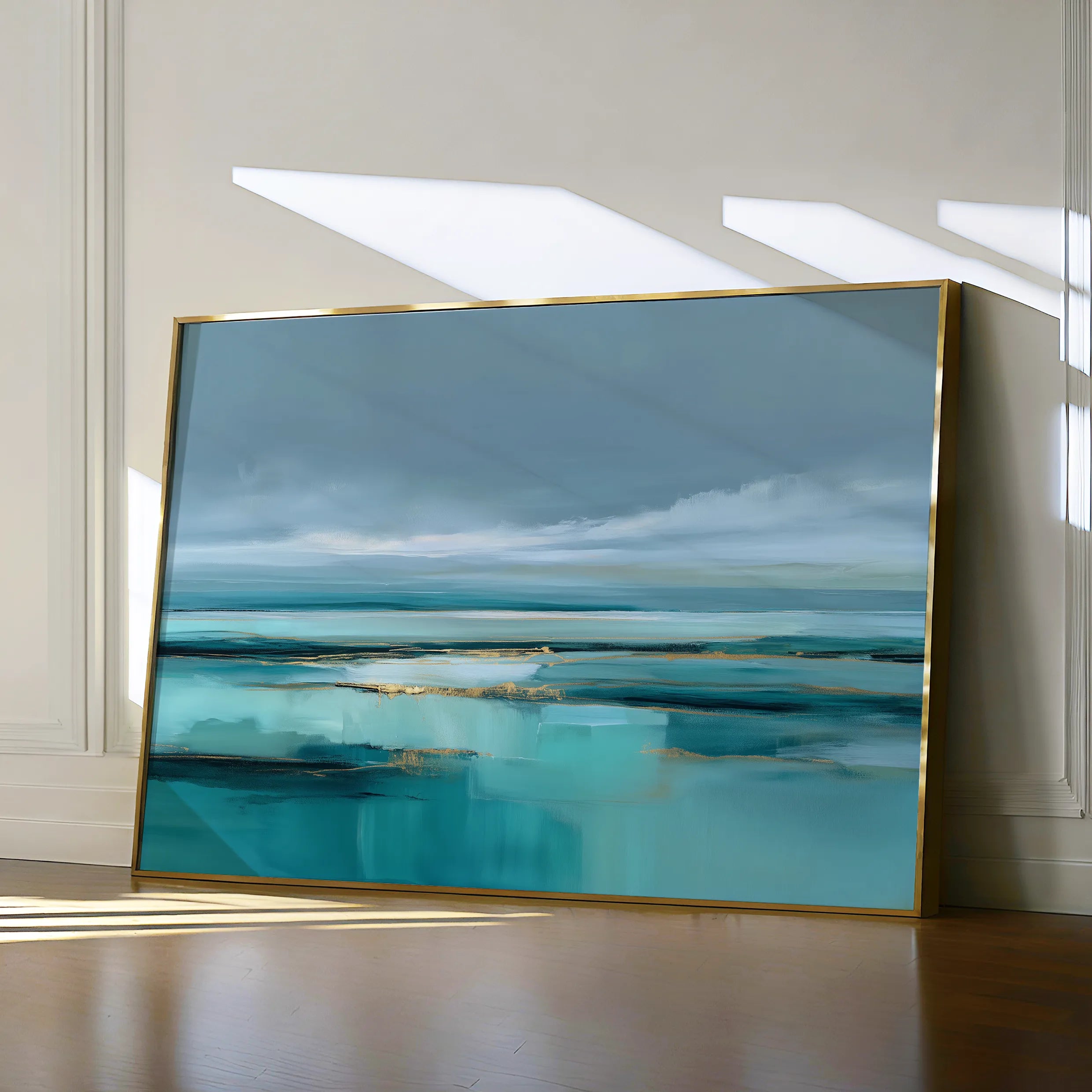 Abstract 1497 Canvas Art 18" x 24" / 45 x 60 cm / Black
