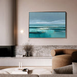 Abstract 1497 Canvas Art 18" x 24" / 45 x 60 cm / Black