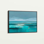 Abstract 1497 Canvas Art 18" x 24" / 45 x 60 cm / Black