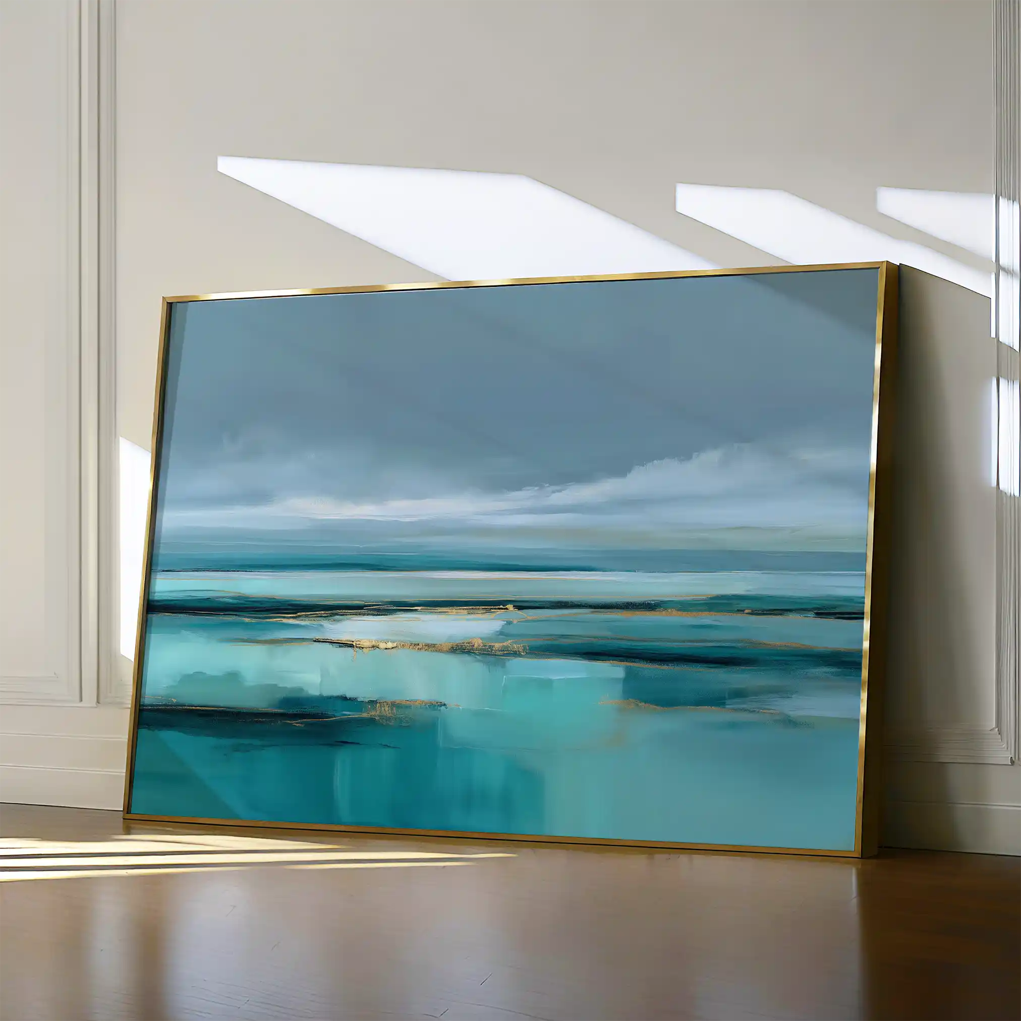 Abstract 1497 Canvas Art 60 x 40 cm / Black