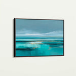 Abstract 1497 Canvas Art 60 x 40 cm / Black