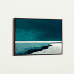 Abstract 1499 Canvas Art 18" x 24" / 45 x 60 cm / Black