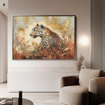 Animals 150 Canvas Art 18" x 24" / 45 x 60 cm / Black