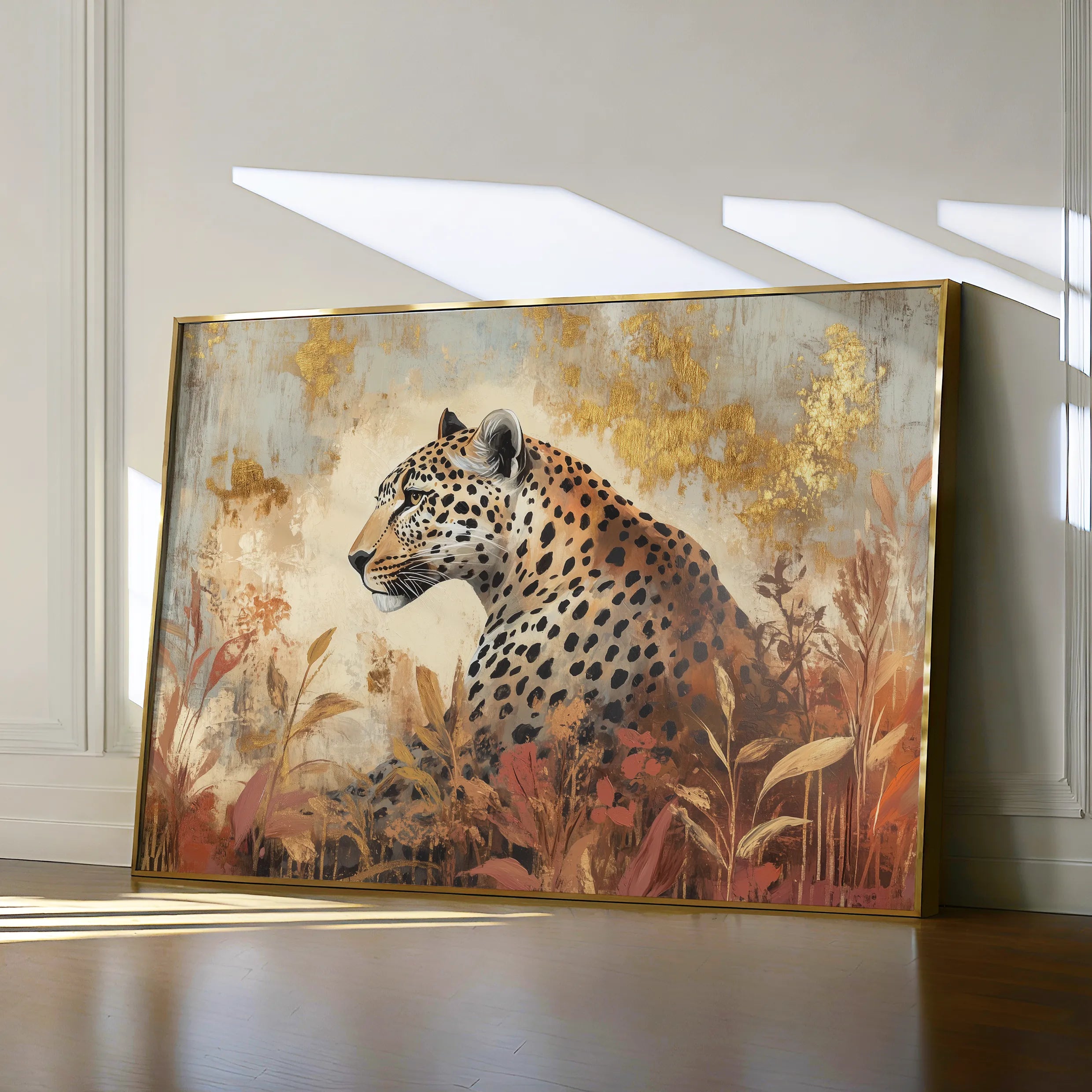 Animals 150 Canvas Art 18" x 24" / 45 x 60 cm / Black